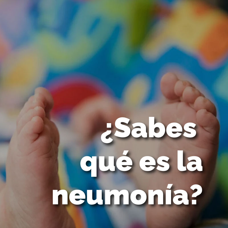¿Sabes qué es la neumonía?